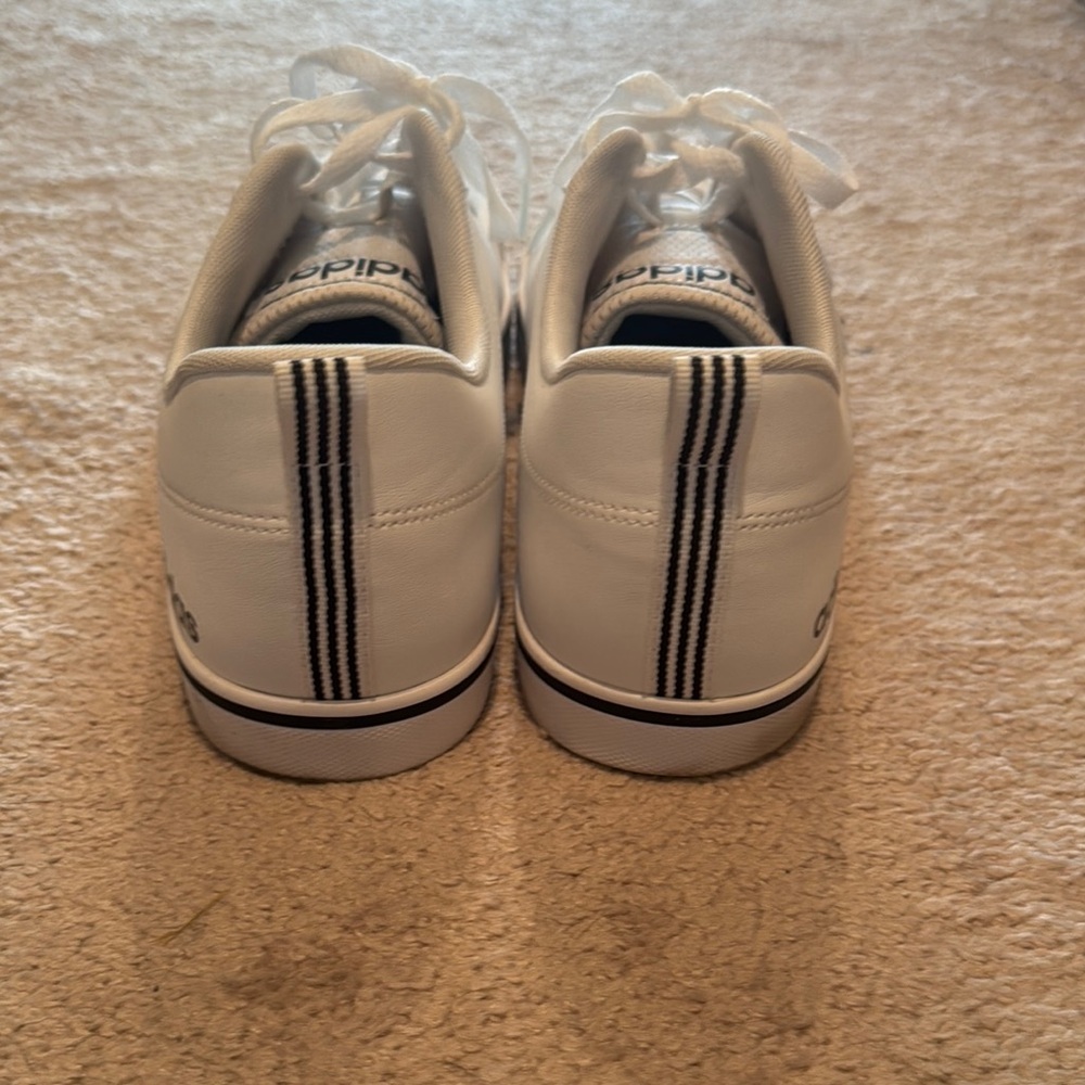 Adidas White and Black Classic Sneakers - Picture 4 of 7